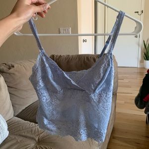 Blue loungerie shirt